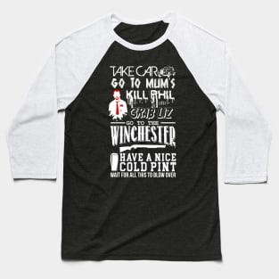 A Winchester Plan of Events Baseball T-Shirt